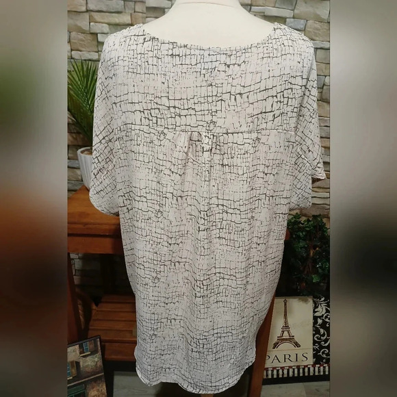 Hayden Los Angeles Drape Blouse Business Casual‎ Office 2X - Picture 4 of 6